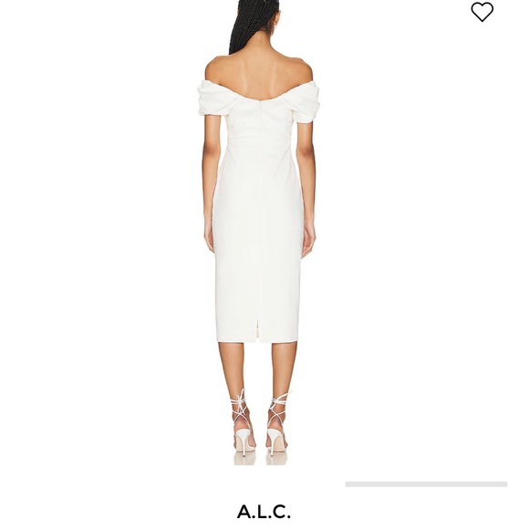 A.L.C. Nora Off-the-Shoulder Dress - Picture 2 of 4